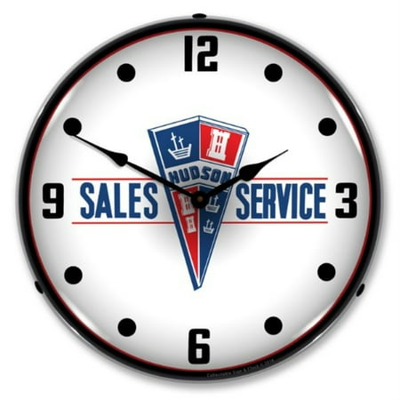 1407523 Hudson Sales and Service clock - Made in USA