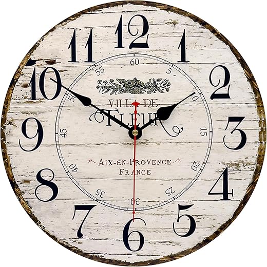 Best French Country Decorative Wall Clocks