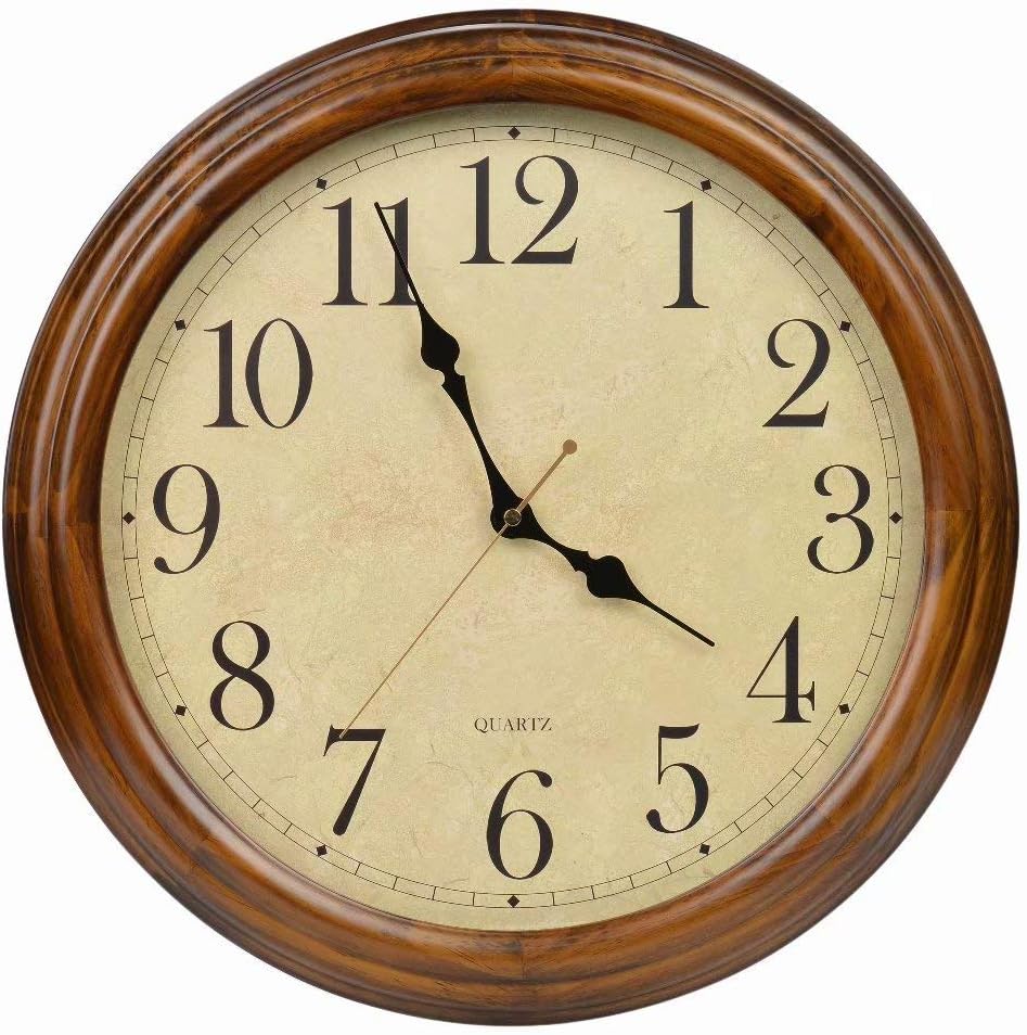 Best Large Round Wooden Wall Clocks