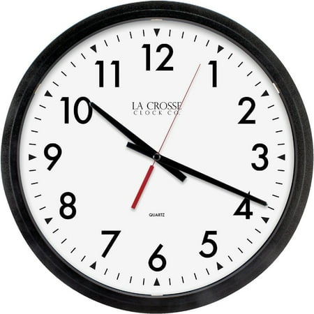 1PACK La Crosse Technology Commercial Quartz Wall Clock