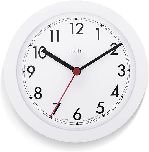 21242 Stratford Wall Clock White