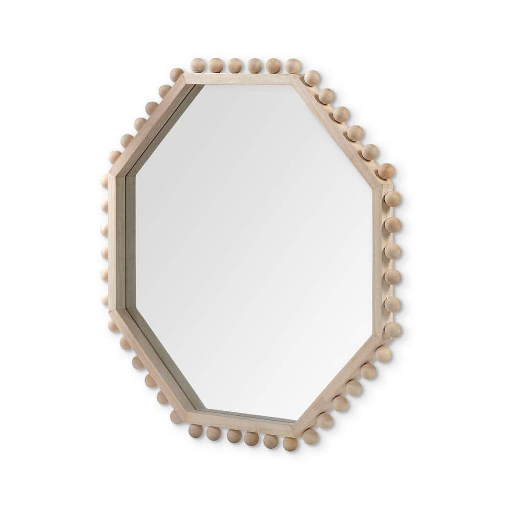 32.7 in. H x 32.7 in. W Medium Irregular Natural Brown Contemporary...