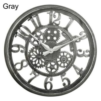 16 Garden Wall Clock Large Outdoor Decoration Open Face Wall Hanging Home Decor