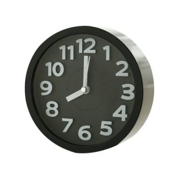 3D Modern Wall Clock Round Bright Colorful Dial Non Ticking Silent Operated Wall Clocks for Bedroom, Kitchen, LivingRoom