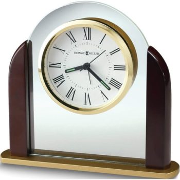 Fashion Derrick Rosewood Finish Quartz Alarm Clock (6.75 X 1.5) Made In China gm1491