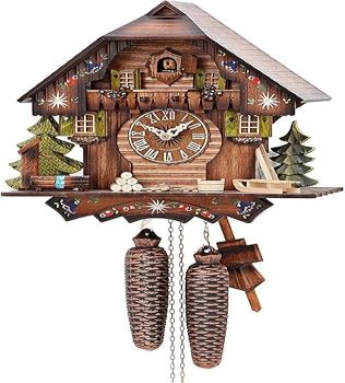 ISDD Cuckoo Clock Black Forest house KA 876 EX