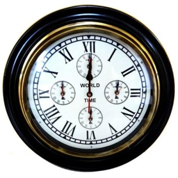 Marine Clock 16 - World Time Replica