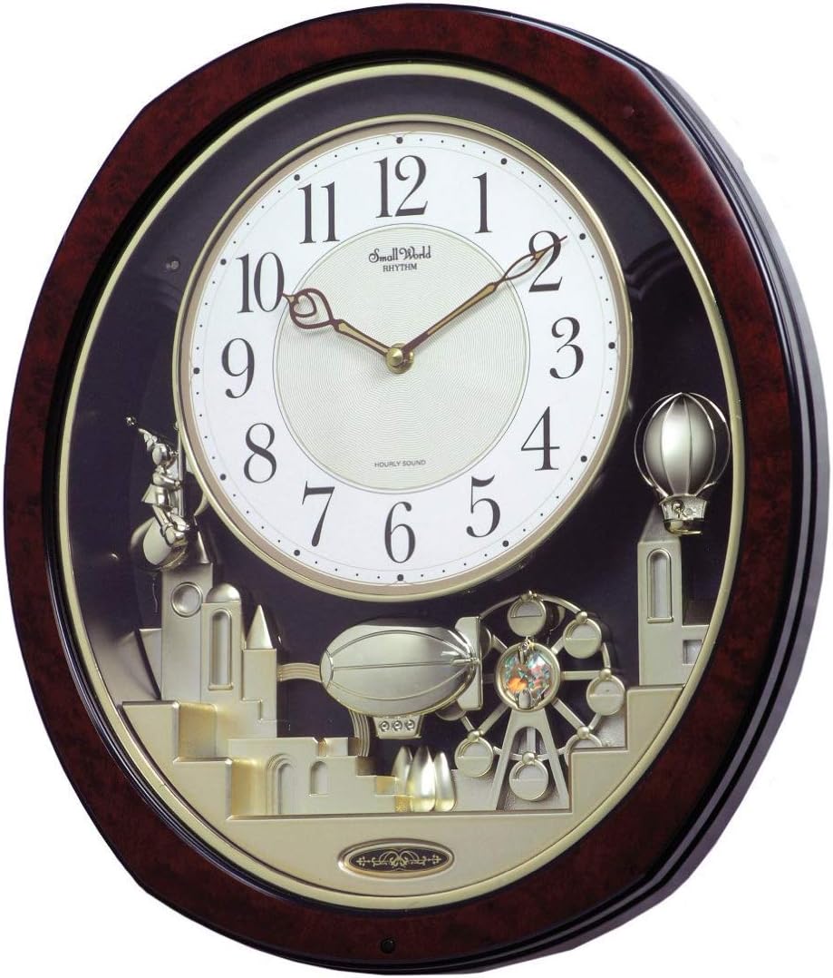 Rhythm Clocks Joyful Land Musical Motion Clock