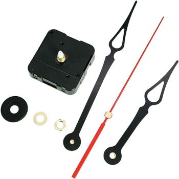 Wall Clock Movement, 24-Hour Clock DIY Replacement Repair Kit Parts - Hands, Motor and Mechanism