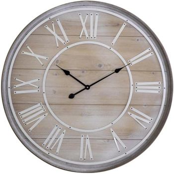 Yosemite Home Decor Rustic Age Wall Clock in Multi