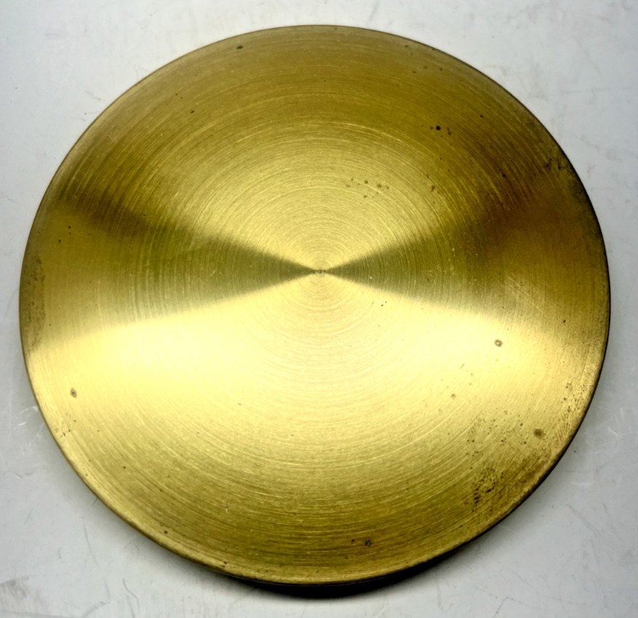 4 1/2" Metal Pendulum Bob for Antique Wall & Grandfather Clocks New Old Stock