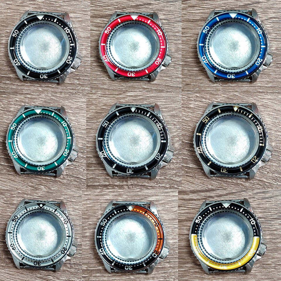 42mm Stainless Steel Case Watch Case Mineral Glass for NH35/NH36/4R Movement