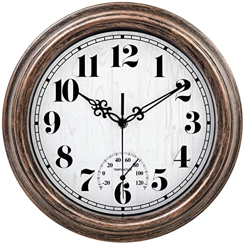 Best Bronze Round Wall Clocks