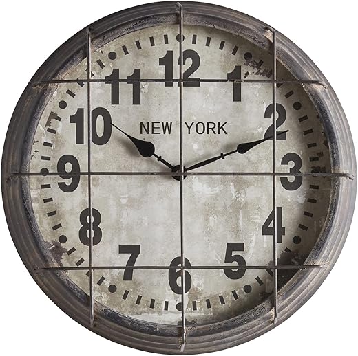 47th & Main Analog Wall Clock, Subway