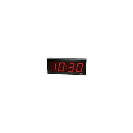 4 in. Digital Clock, 4 Digit Display