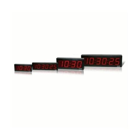 4 in. Digital IP Clock, 6 Digit Display