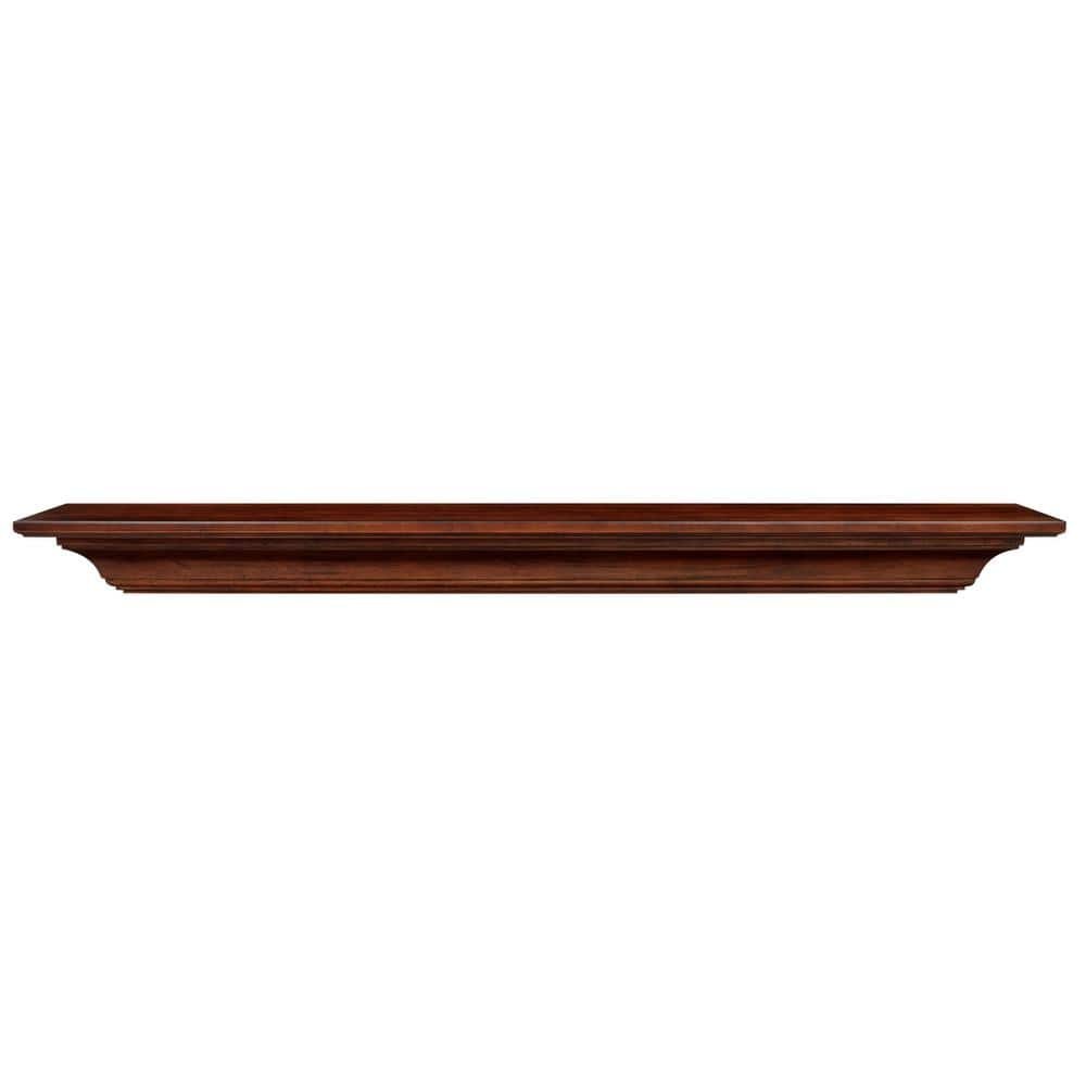 5 ft. Antique Cap-Shelf Mantel