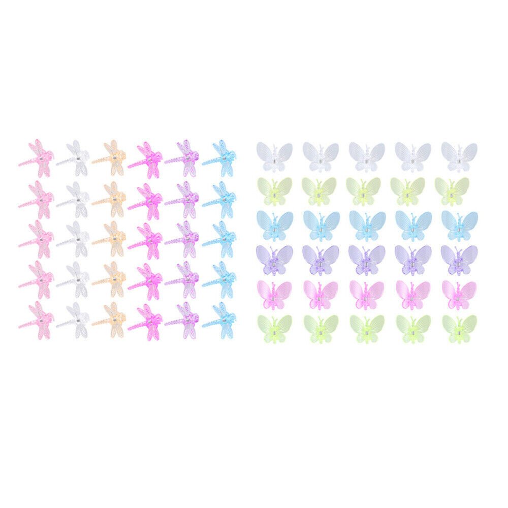 60 Pcs Orchid Vine Clips Plant Training Ladybug Shaped Plants