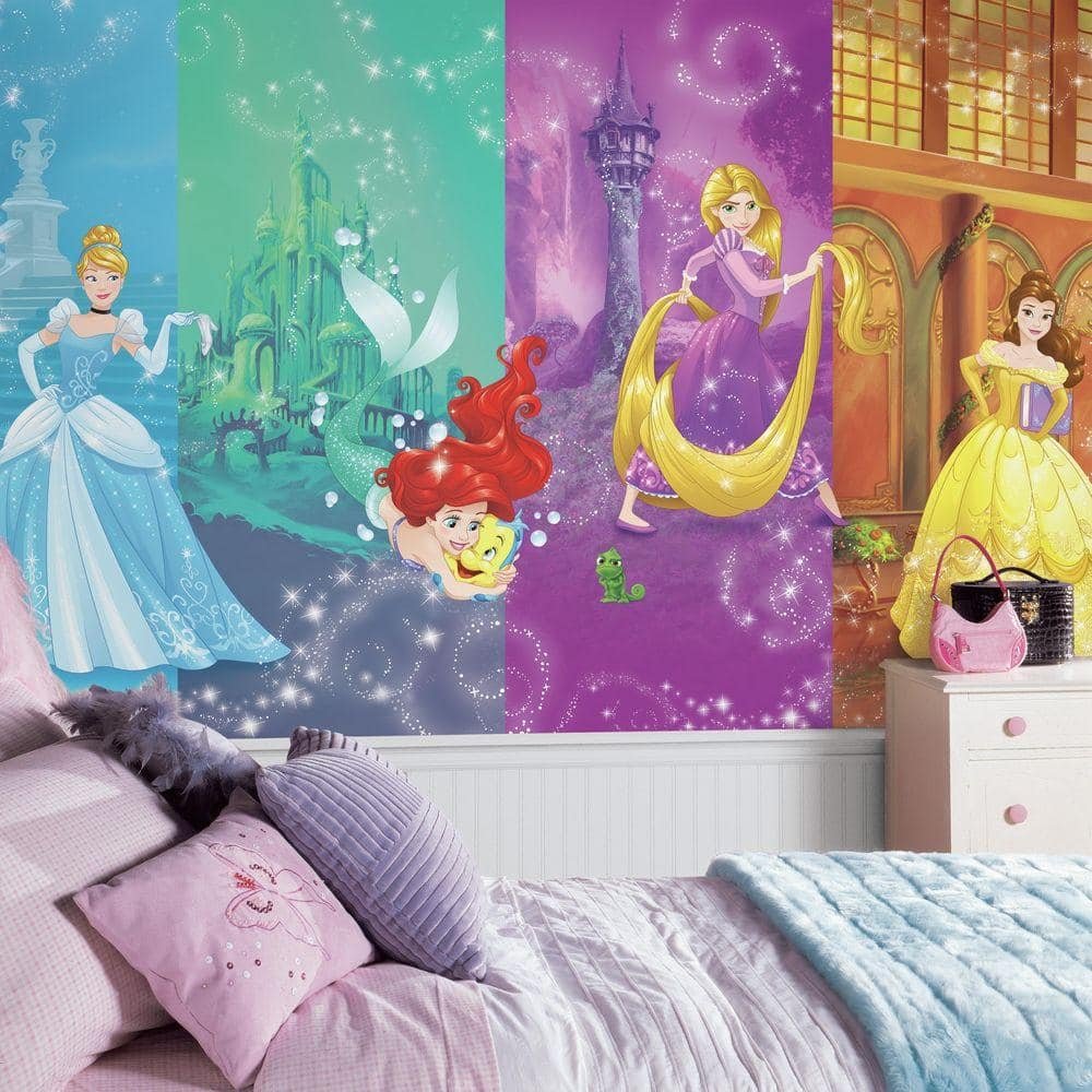 72 in. W x 126 in. H Disney Princess Scenes XL Chair...