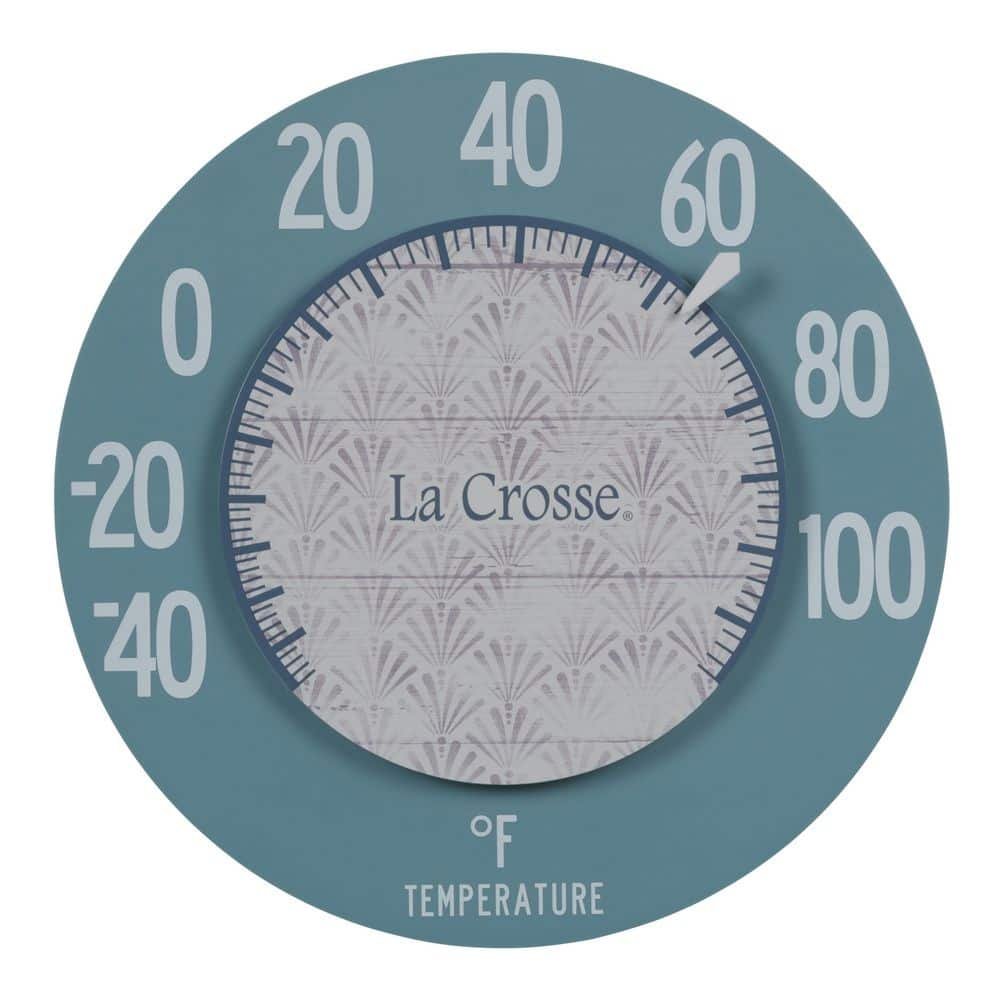 8-Inch Geometric Design Floating Dial Thermometer