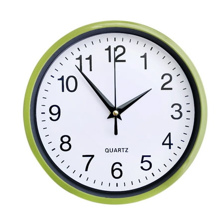 8-inch silent wall clock Combas movement,green,size，G84484