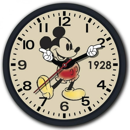 Accutime Mickey Mouse Retro Watch Hands 10 Wall Clock