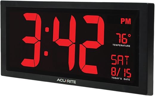 Best Oversized Led Digital Wall Clocks