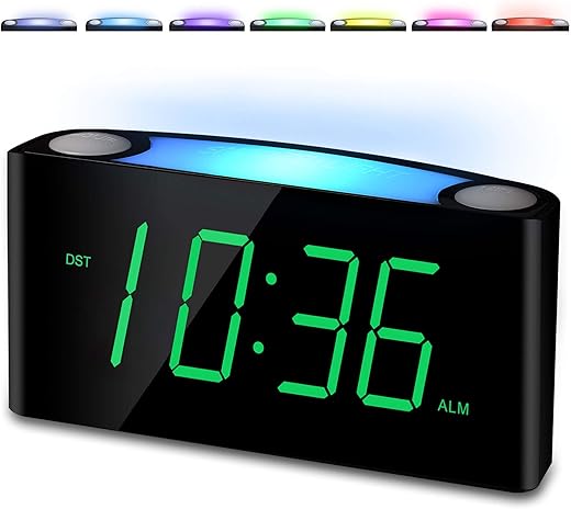 Alarm Clock for Bedroom, 7.5