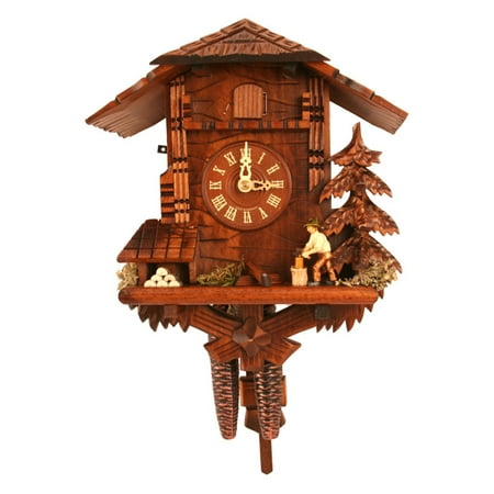 Alexander Taron 10.5 Engstler Chalet Style Weight-Driven Cuckoo Wall Clock