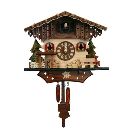 Alexander Taron Engstler Black Forest Musical Cuckoo Wall Clock - 10