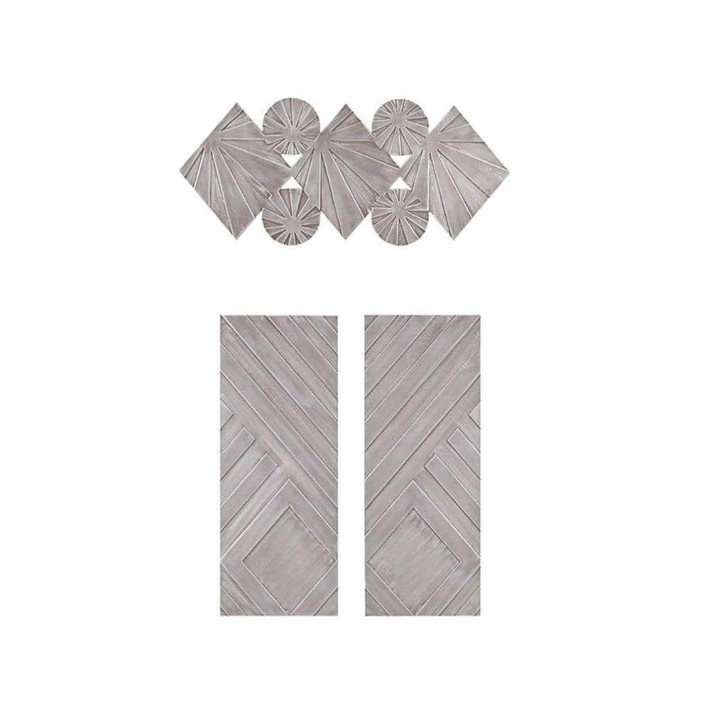 Anky 3-Piece Unframed Art Print 15.51 in. x 25.75 in. Carved Wood...