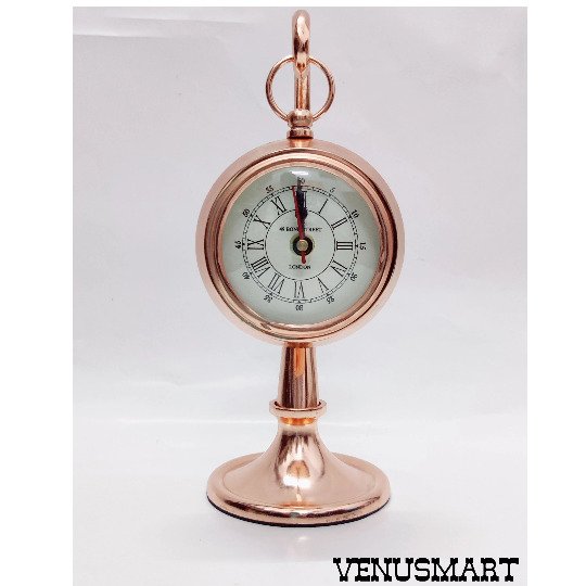 Antique Hanging Table Clock Desk Shelf Clock Home Office Table Decorative Gift