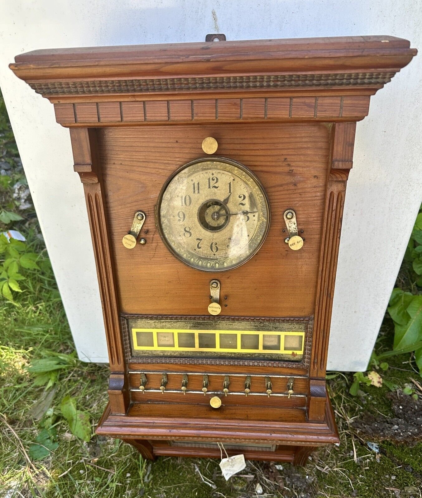 Antique Wall Hanging Master Clock - W1503 HALF OFF SALE