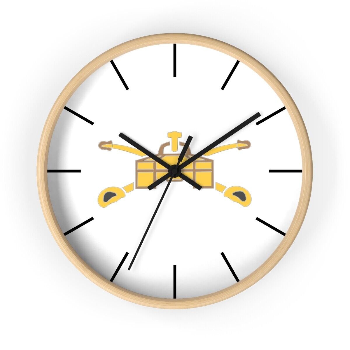 Army Armor Wall Clock