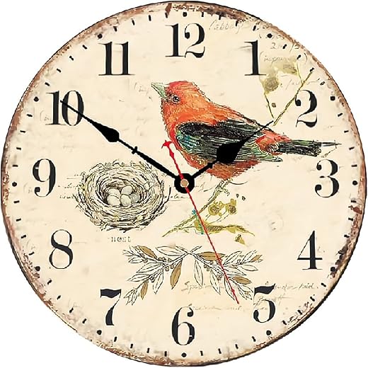 Best Wildon Home Bird Branch Hanging Clocks