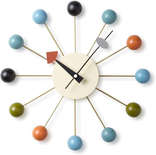 Atomic Ball Wall Clock, Multi