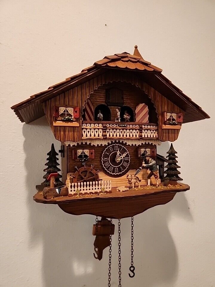 Authentic german cuckoo clock, Bought In Germany For $750.