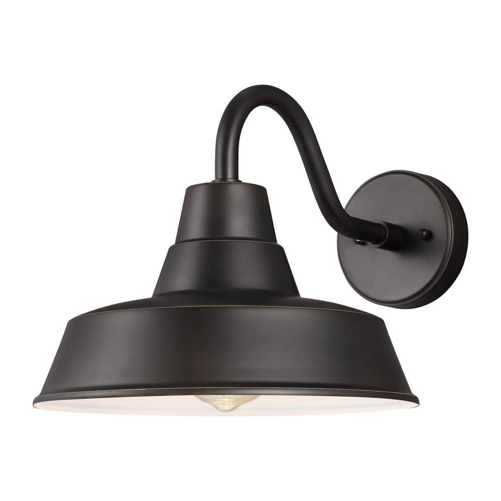 Barn Light 1-Light Antique Bronze Modern Farmhouse Outdoor Wall Lantern