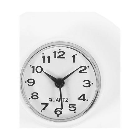 Bathroom Suction Cup Clock Vintage Decor Shower With Waterproof Alarm For Ornament