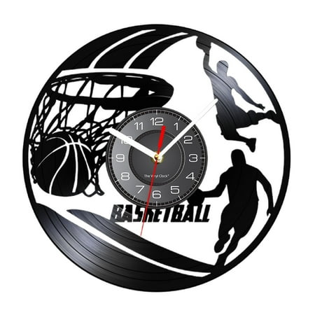 Bedroom Clocks for Seniors When The Clock Broke John Ganz Led Night Light Alarm Bedrooms Basketball Wall Clock Player Outline Art Record Slam Home