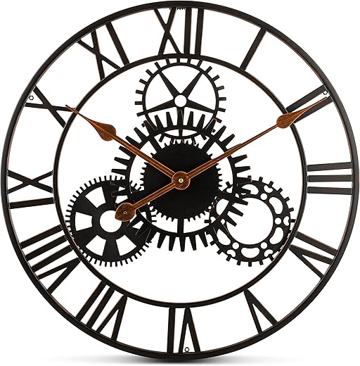 Best Large Metal Wrought Iron Wall Clocks