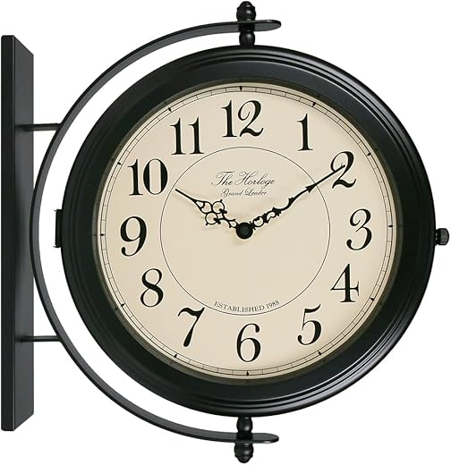 Best Large Double Sided Outdoor Clocks