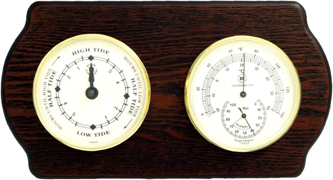 Bey-Berk Tide Clock, Thermometer and Hygrometer