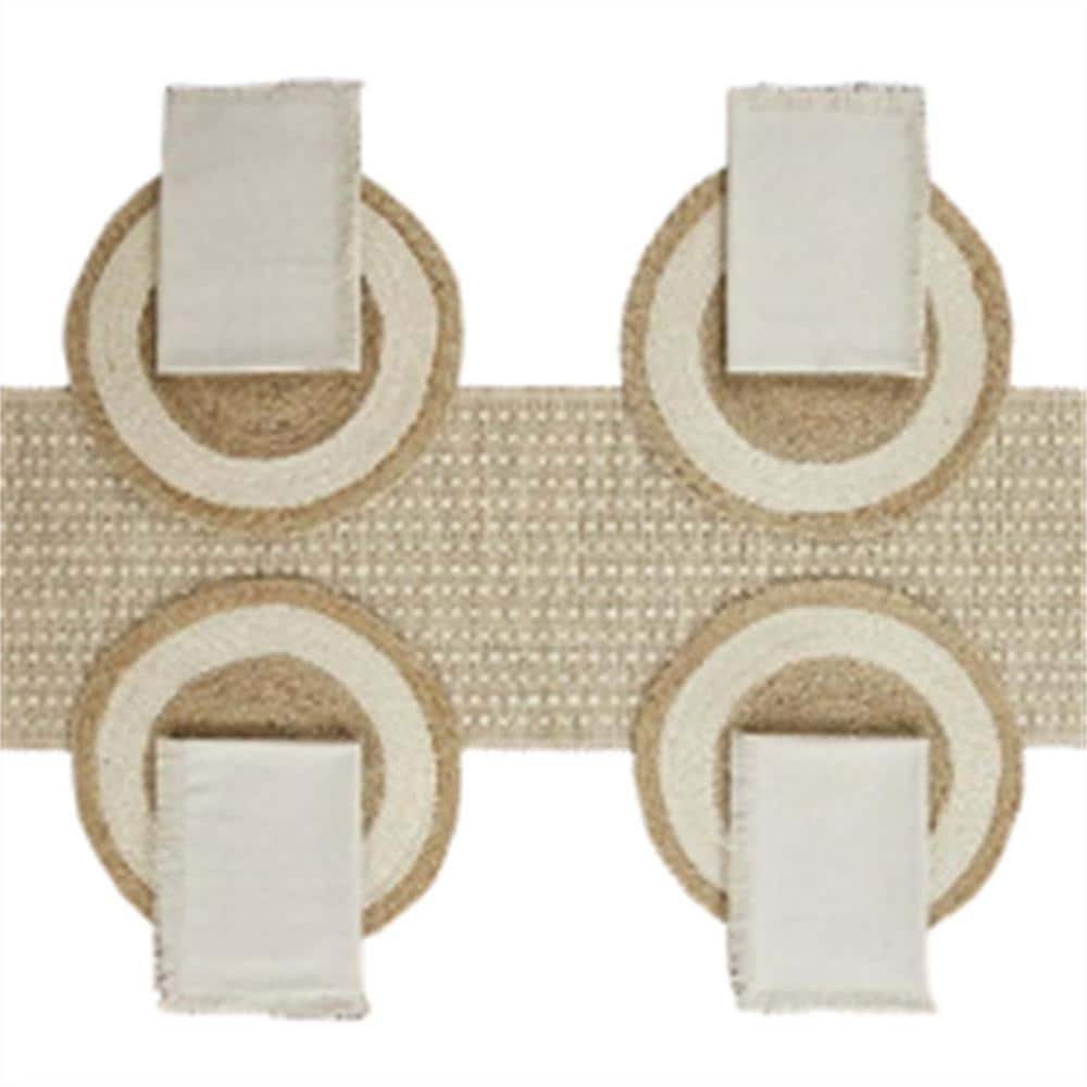 BH&G Set of 4 Jute Placemats-Natural color - 14"x20", 1 Jute -...