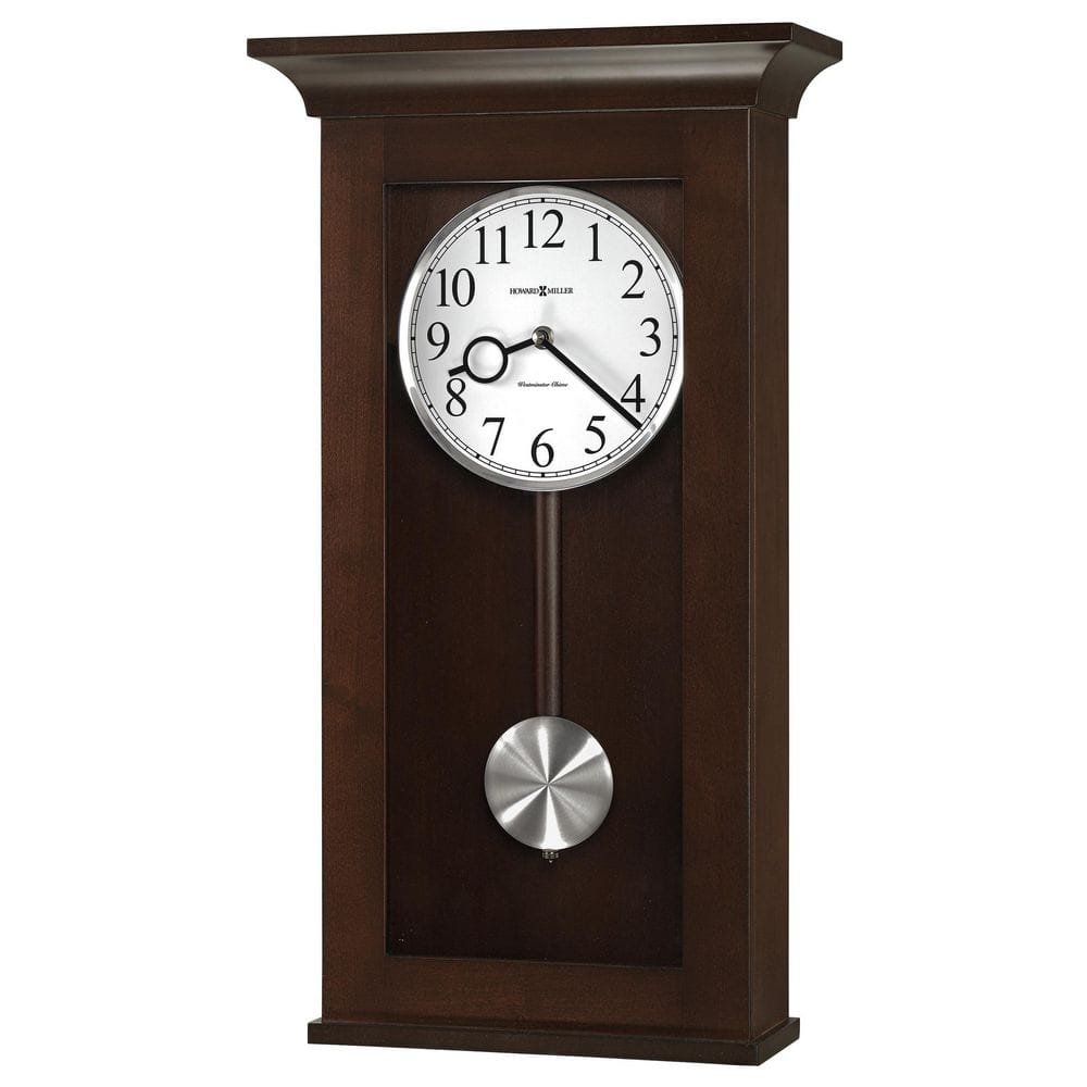 Braxton Brown Wall Clock