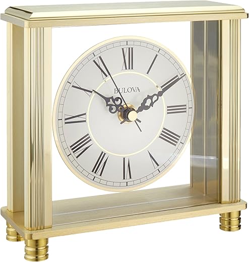 Best Crestview Collection Manhattan Metal Washer Table Clocks