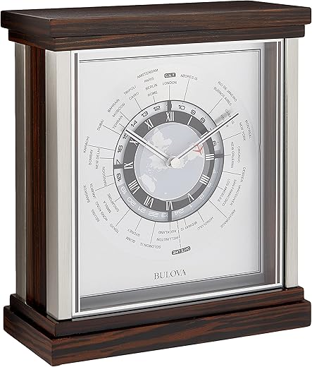 Bulova B2258 Wyndmere World Time Clock