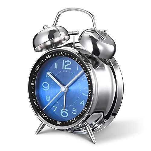 Best Silent Quartz Analog Twin Bell Alarm Clocks
