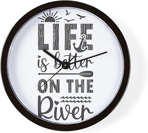 CafePress Life is Better On The River Unique Decorative 10