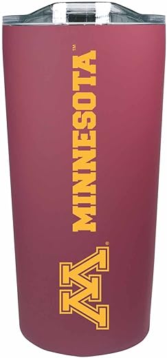 Campus Colors NCAA Stainless Steel Tumbler perfect for Gameday - 18 oz - Double Walled - Keeps Drinks Perfectly Insulated